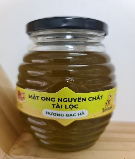 Mật ong nguyên chất Tài Lộc hương bạc hà