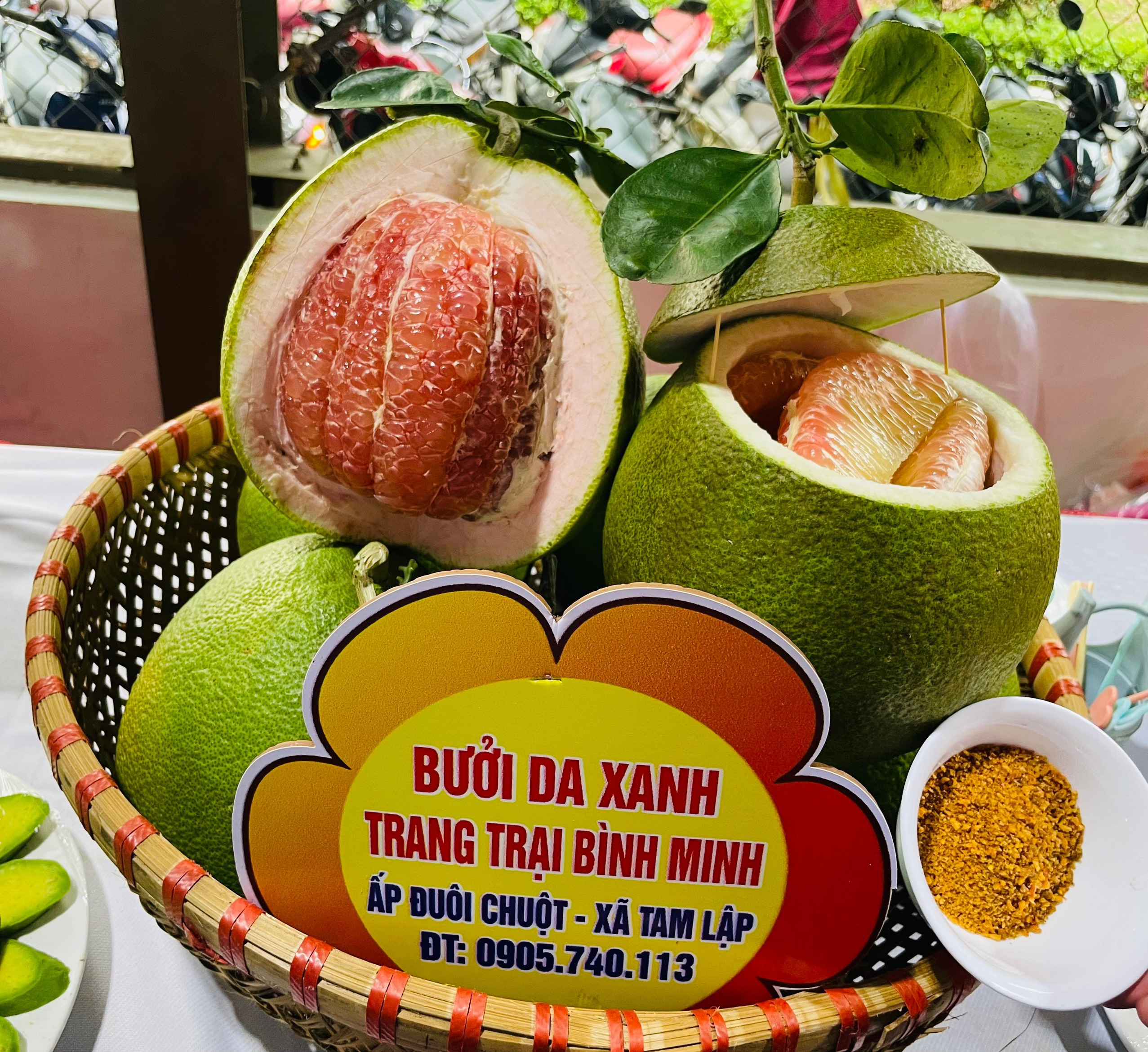 Bưởi da xanh Bình Minh TH