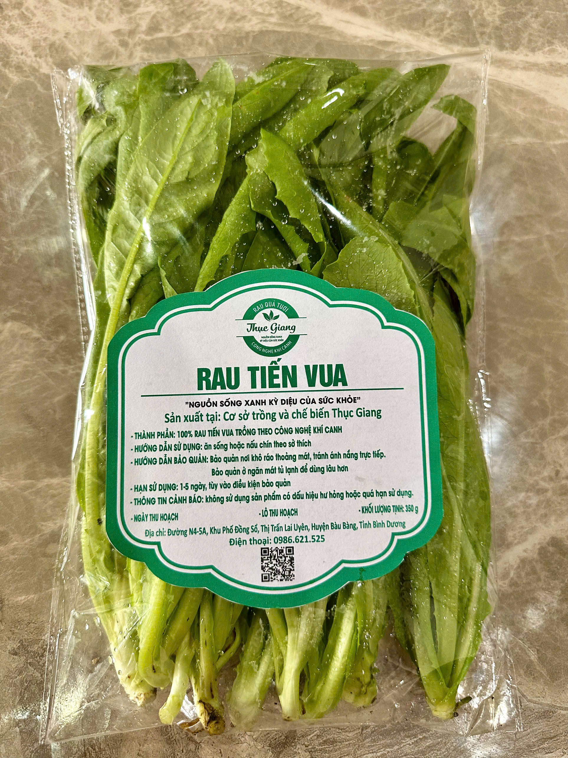 Rau tiến vua khí canh