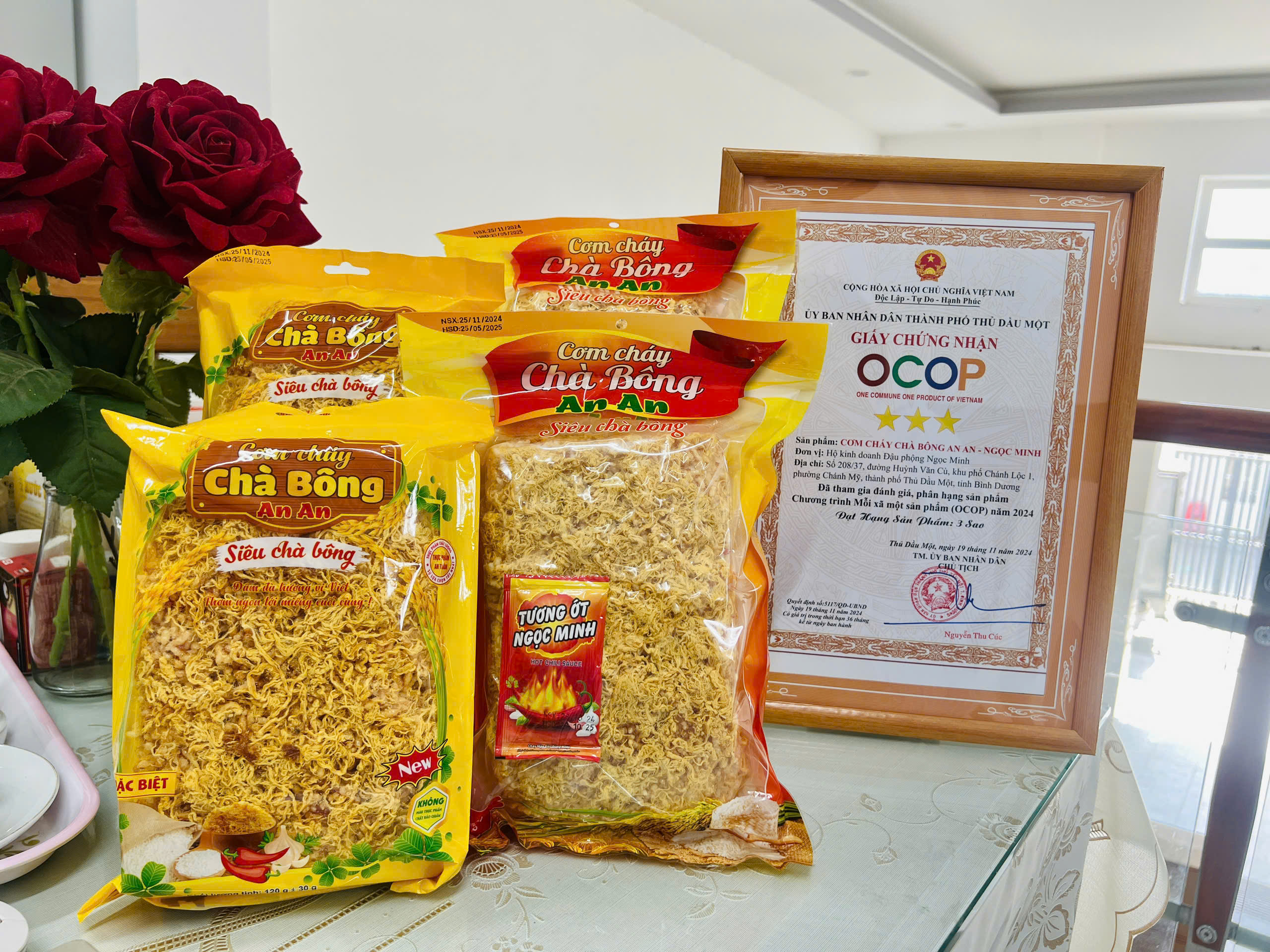 CƠM CHÁY CHÀ BÔNG AN AN