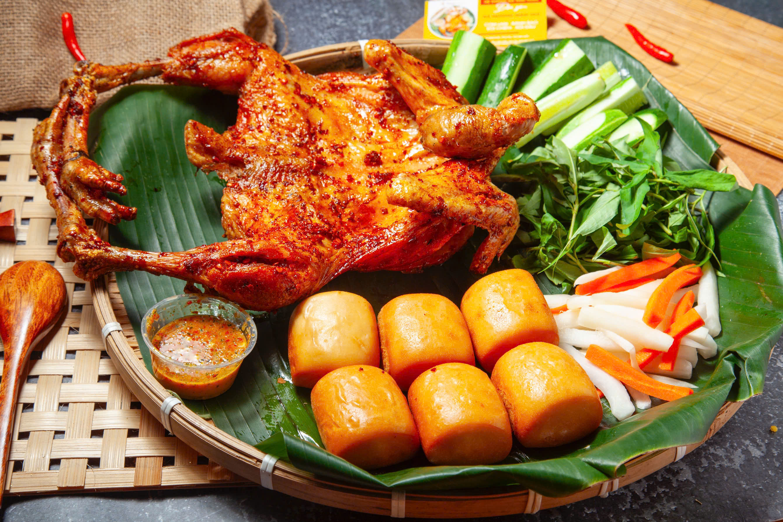 GÀ NƯỚNG MUỐI ỚT