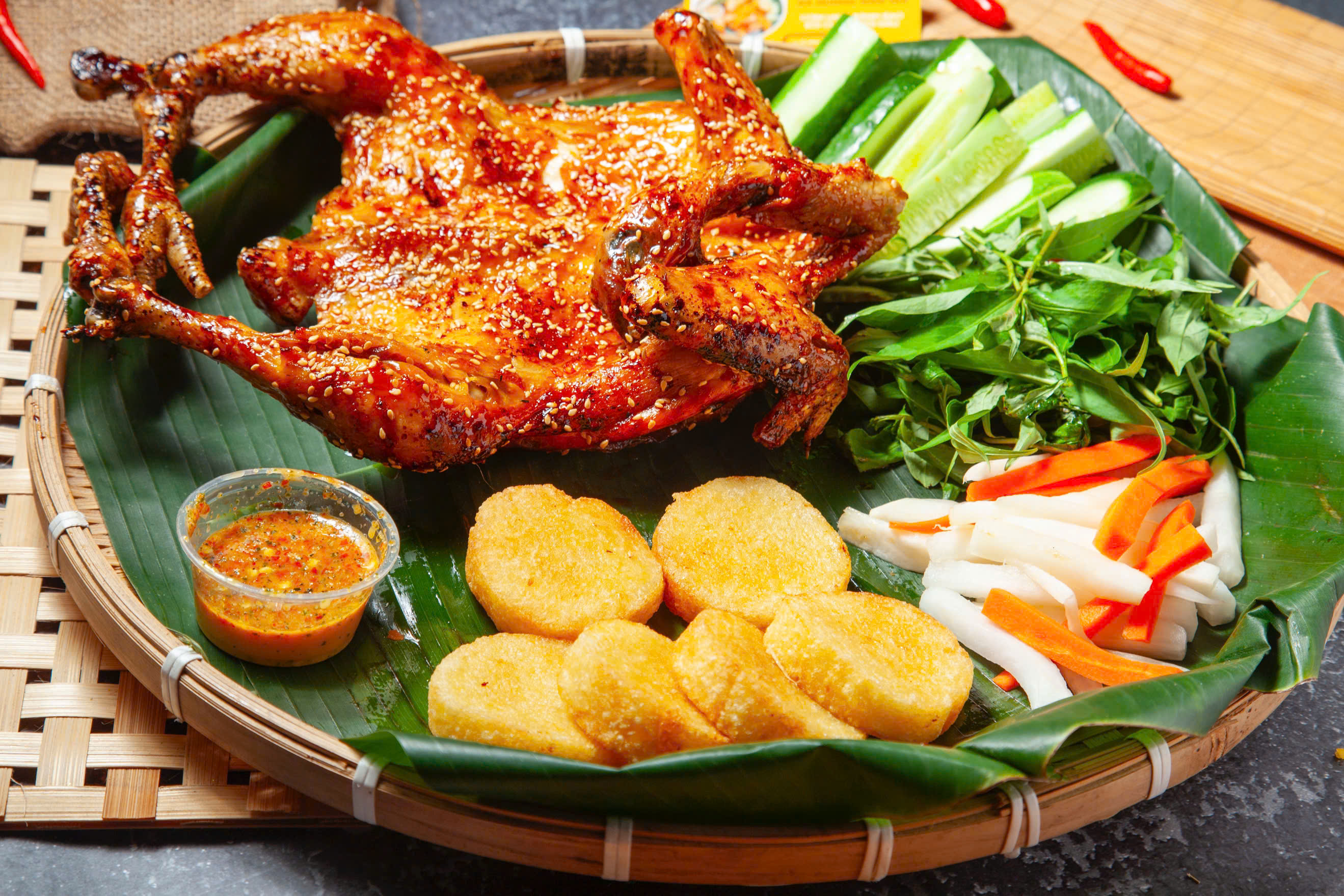 GÀ NƯỚNG MẬT ONG